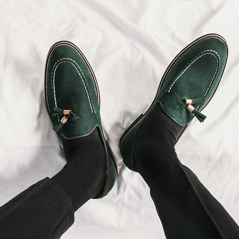 Men's Matte Leather Fashion Shoes - Image 3