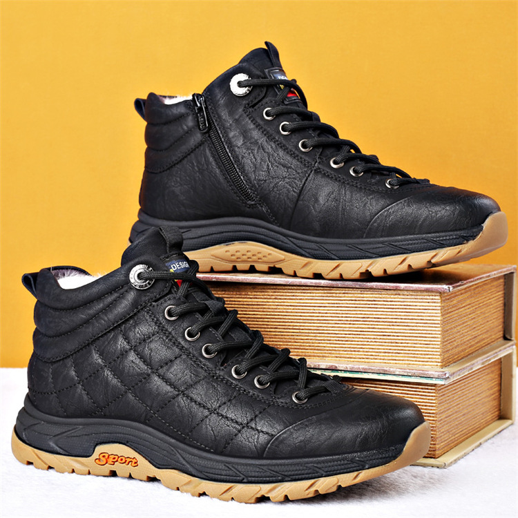 Plush thick comfortable cotton shoes - Image 3